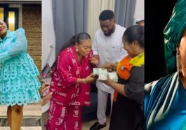 Moc Madu Sparks Reactions During Visit to Gospel Singer Chinyere Udoma