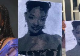Tems Gifts Fan ₦3M for Creating Stunning Crochet Artwork of Her