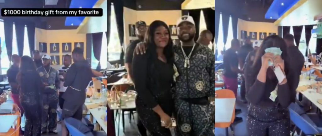 Davido Surprises Female Fan with ,000 Birthday Gift