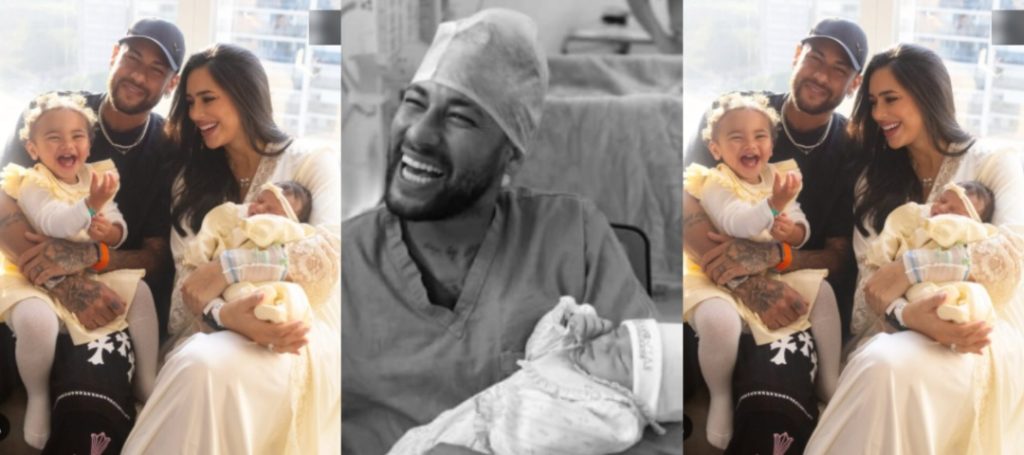 Neymar and Bruna Biancardi Welcome Baby Girl Mel as Football Star Becomes Father Again